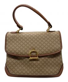 CELINE（セリーヌ）の古着「マカダムハンドバッグ」｜ベージュ