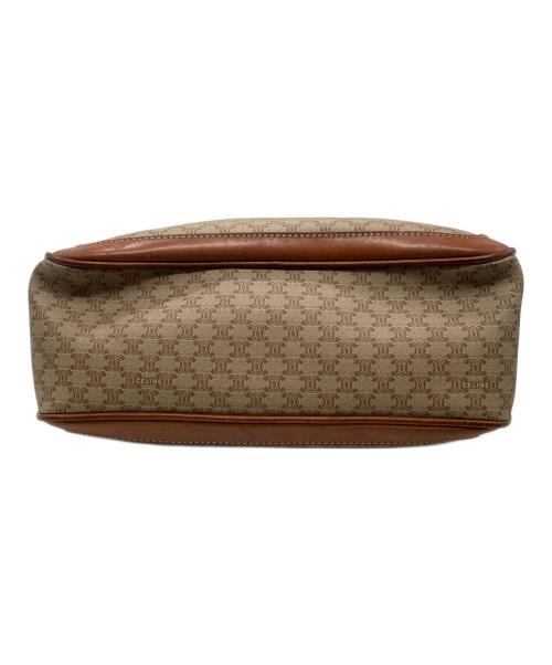 CELINE（セリーヌ）CELINE (セリーヌ) マカダムハンドバッグ ベージュの古着・服飾アイテム