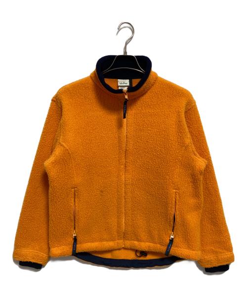 L.L.Bean（エルエルビーン）L.L.Bean (エルエルビーン) フリースジャケット オレンジ サイズ:Ｓの古着・服飾アイテム