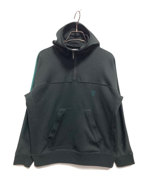 South2 West8（サウスツー ウエストエイト）South2 West8 (サウスツー ウエストエイト) Trainer Hoody ブラック サイズ:XSの古着・服飾アイテム