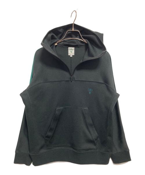South2 West8（サウスツー ウエストエイト）South2 West8 (サウスツー ウエストエイト) Trainer Hoody ブラック サイズ:XSの古着・服飾アイテム