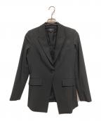theoryセオリー）の古着「Traceable Wool Etiennette Blazer」｜ブラック