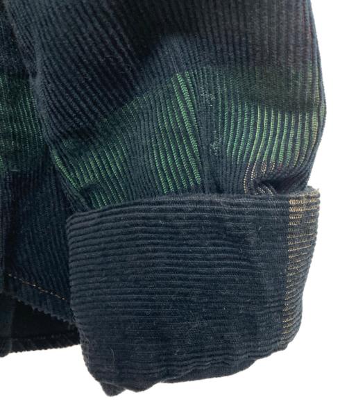 Pal'las Palace（パラスパレス）PAL'LAS PALACE (パラスパレス) タータンチェックコーデュロイシャツ グリーン サイズ:3の古着・服飾アイテム