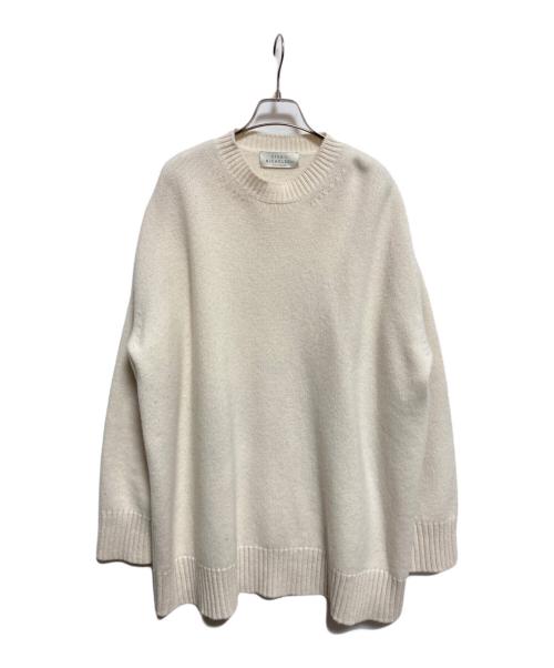 STUDIO NICHOLSON（スタジオ ニコルソン）STUDIO NICHOLSON (スタジオ ニコルソン) YOCTO OVERSIZED UNISEX KNIT ベージュ サイズ:FREEの古着・服飾アイテム