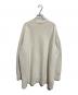 STUDIO NICHOLSON (スタジオ ニコルソン) YOCTO OVERSIZED UNISEX KNIT ベージュ サイズ:FREE：5000円