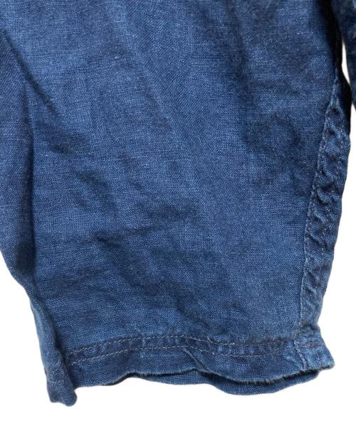 orSlow（オアスロウ）orSlow (オアスロウ) インディゴリネンプルオーバーシャツ インディゴ サイズ:1の古着・服飾アイテム