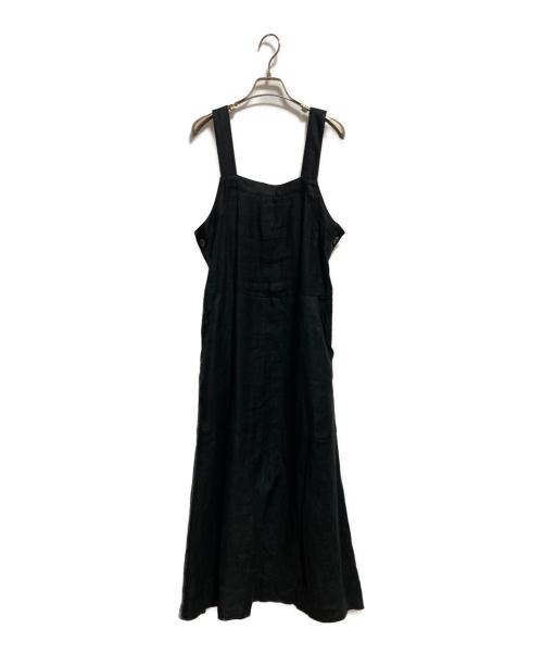SINME（シンメ）SINME (シンメ) ジャンパースカート ブラック サイズ:Mの古着・服飾アイテム