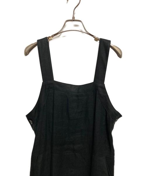 SINME（シンメ）SINME (シンメ) ジャンパースカート ブラック サイズ:Mの古着・服飾アイテム