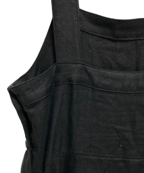 SINME（シンメ）SINME (シンメ) ジャンパースカート ブラック サイズ:Mの古着・服飾アイテム