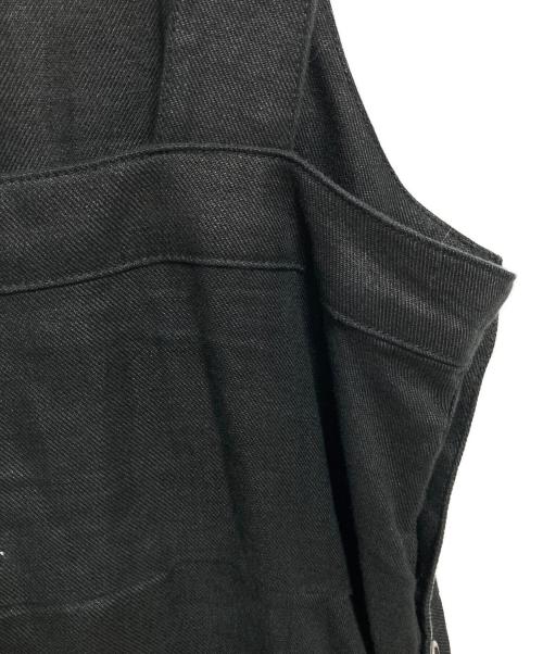 SINME（シンメ）SINME (シンメ) ジャンパースカート ブラック サイズ:Mの古着・服飾アイテム