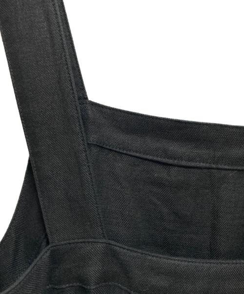 SINME（シンメ）SINME (シンメ) ジャンパースカート ブラック サイズ:Mの古着・服飾アイテム