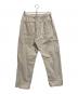 DANTON (ダントン) カラーステッチ イージーパンツ ベージュ サイズ:40：5000円