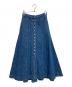 ACNE STUDIOS（アクネ ストゥディオス）の古着「デニムフレアスカート」｜インディゴ