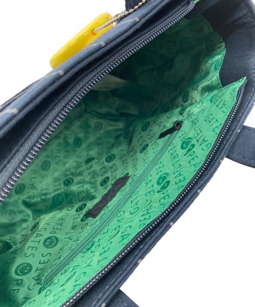 PEARLY GATES（パーリーゲイツ）PEARLY GATES (パーリーゲイツ) ピンストライプ柄裏毛カートバッグ ネイビー 未使用品の古着・服飾アイテム