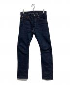 FULLCOUNTフルカウント）の古着「セルビッチデニムパンツ」｜インディゴ
