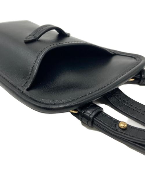 FENDI（フェンディ）FENDI (フェンディ) フォンポーチ/スマホショルダー/ショルダーポーチ ブラックの古着・服飾アイテム