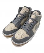 NIKEナイキ）の古着「Air Jordan 1 Mid SE "Coconut Milk/Particle Grey"」｜グレー