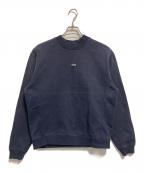 KITHキス）の古着「スモールボックスロゴスウェット」｜ネイビー