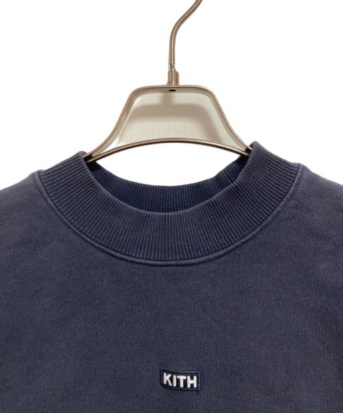 KITH（キス）KITH (キス) スモールボックスロゴスウェット ネイビー サイズ:Mの古着・服飾アイテム