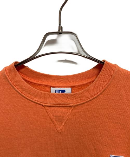 RUSSELL ATHLETIC（ラッセルアスレチック）RUSSELL ATHLETIC (ラッセルアスレチック) KITH (キス) クルーネックスウェット オレンジ サイズ:Sの古着・服飾アイテム