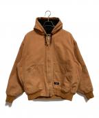 Walls workウォールス ワーク）の古着「ダック地アクティブパーカー」｜ベージュ