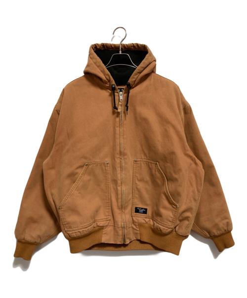 Walls work（ウォールス ワーク）Walls work (ウォールス ワーク) ダック地アクティブパーカー ベージュ サイズ:XLの古着・服飾アイテム