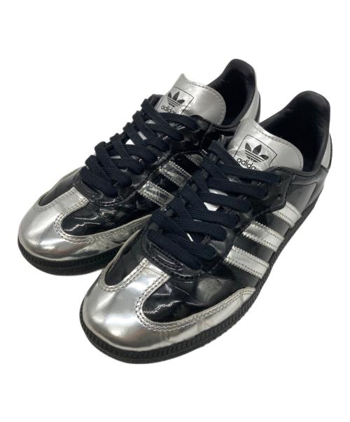 adidas（アディダス）adidas (アディダス) SAMBA ATMOS “Tuxedo” CBLACK/SILVMT/CBLACK シルバー×ブラック サイズ:23.5の古着・服飾アイテム