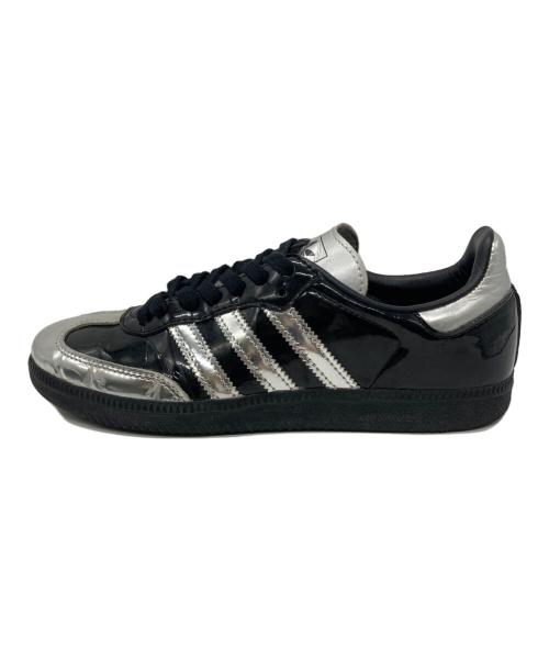 adidas（アディダス）adidas (アディダス) SAMBA ATMOS “Tuxedo” CBLACK/SILVMT/CBLACK シルバー×ブラック サイズ:23.5の古着・服飾アイテム