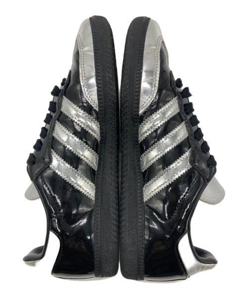 adidas（アディダス）adidas (アディダス) SAMBA ATMOS “Tuxedo” CBLACK/SILVMT/CBLACK シルバー×ブラック サイズ:23.5の古着・服飾アイテム