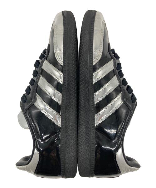 adidas（アディダス）adidas (アディダス) SAMBA ATMOS “Tuxedo” CBLACK/SILVMT/CBLACK シルバー×ブラック サイズ:23.5の古着・服飾アイテム