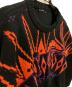 中古・古着 DIESEL (ディーゼル) 総柄ニット ブラック サイズ:L 未使用品：5000円