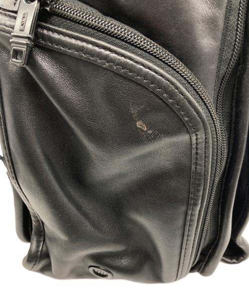 TUMI（トゥミ）TUMI (トゥミ) ナパレザー・コンパクト・ラップトップ・ブリーフパック ブラックの古着・服飾アイテム