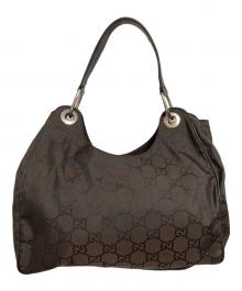 GUCCI（グッチ）の古着「ハンドバッグ」｜ブラウン