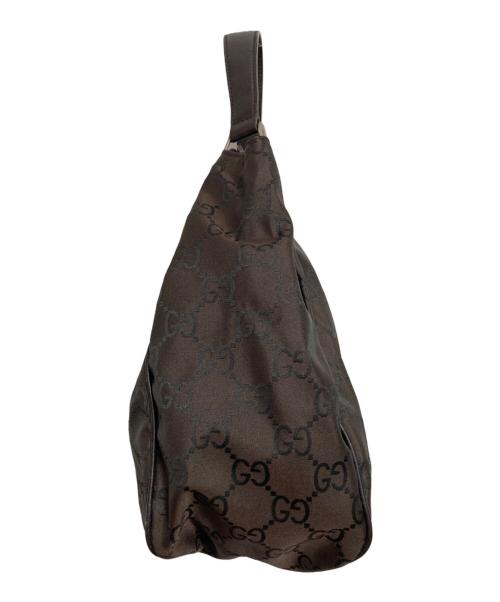 GUCCI（グッチ）GUCCI (グッチ) ハンドバッグ ブラウンの古着・服飾アイテム