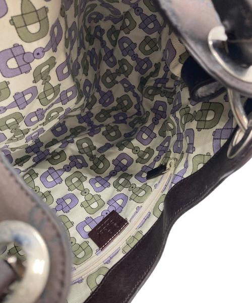 GUCCI（グッチ）GUCCI (グッチ) ハンドバッグ ブラウンの古着・服飾アイテム