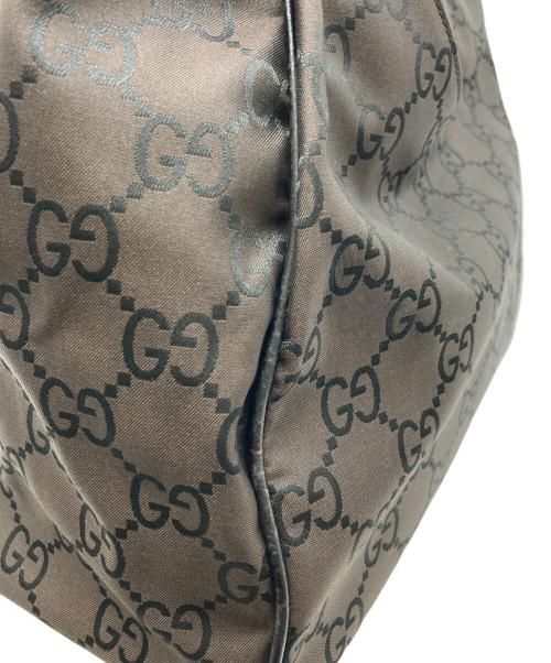 GUCCI（グッチ）GUCCI (グッチ) ハンドバッグ ブラウンの古着・服飾アイテム