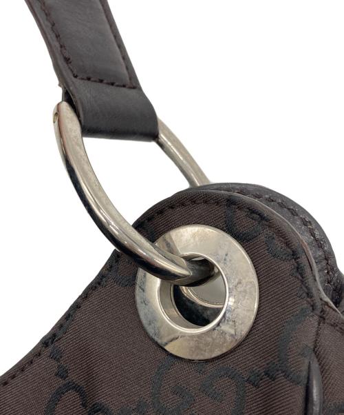 GUCCI（グッチ）GUCCI (グッチ) ハンドバッグ ブラウンの古着・服飾アイテム