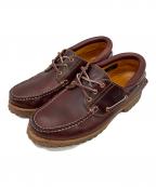 Timberlandティンバーランド）の古着「3 EYE CLASSIC LUG デッキシューズ」｜ブラウン