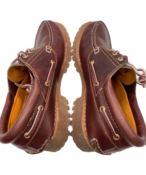 Timberland（ティンバーランド）Timberland (ティンバーランド) 3 EYE CLASSIC LUG デッキシューズ ブラウン サイズ:27.5㎝の古着・服飾アイテム