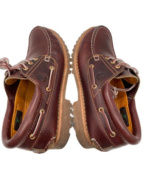 Timberland（ティンバーランド）Timberland (ティンバーランド) 3 EYE CLASSIC LUG デッキシューズ ブラウン サイズ:27.5㎝の古着・服飾アイテム