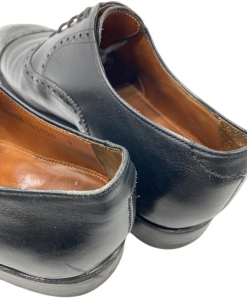 Jalan Sriwijaya（ジャランスリウァヤ）Jalan Sriwijaya (ジャランスリウァヤ) グッドイヤーウェルト ストレートチップシューズ ブラック サイズ:7の古着・服飾アイテム