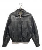 ）の古着「レザージャケット」｜ブラック