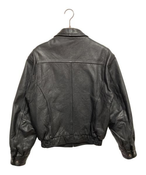 wilsons leather（ウィルソンズレザー）wilsons leather (ウィルソンズレザー) レザージャケット ブラック サイズ:Sの古着・服飾アイテム