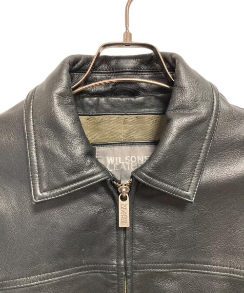 wilsons leather（ウィルソンズレザー）wilsons leather (ウィルソンズレザー) レザージャケット ブラック サイズ:Sの古着・服飾アイテム
