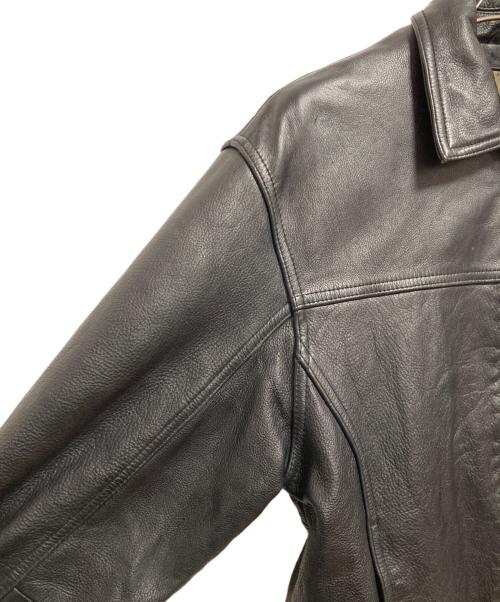wilsons leather（ウィルソンズレザー）wilsons leather (ウィルソンズレザー) レザージャケット ブラック サイズ:Sの古着・服飾アイテム