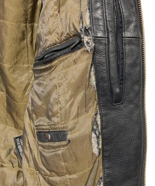 wilsons leather（ウィルソンズレザー）wilsons leather (ウィルソンズレザー) レザージャケット ブラック サイズ:Sの古着・服飾アイテム