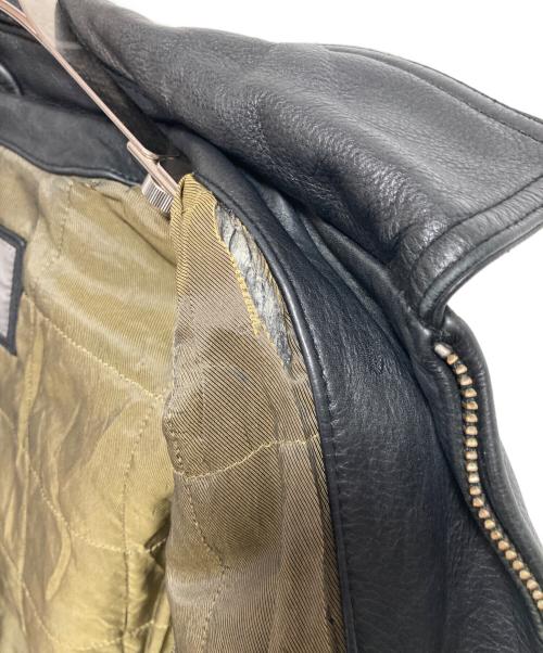 wilsons leather（ウィルソンズレザー）wilsons leather (ウィルソンズレザー) レザージャケット ブラック サイズ:Sの古着・服飾アイテム