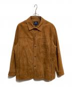 346 BROOKS BROTHERS346 ブルックスブラザーズ）の古着「スウェードジャケット」｜ベージュ