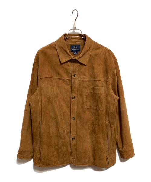 346 BROOKS BROTHERS（346 ブルックスブラザーズ）346 BROOKS BROTHERS (346 ブルックスブラザーズ) スウェードジャケット ベージュ サイズ:Mの古着・服飾アイテム