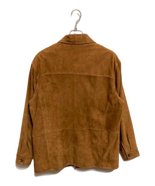 346 BROOKS BROTHERS（346 ブルックスブラザーズ）346 BROOKS BROTHERS (346 ブルックスブラザーズ) スウェードジャケット ベージュ サイズ:Mの古着・服飾アイテム